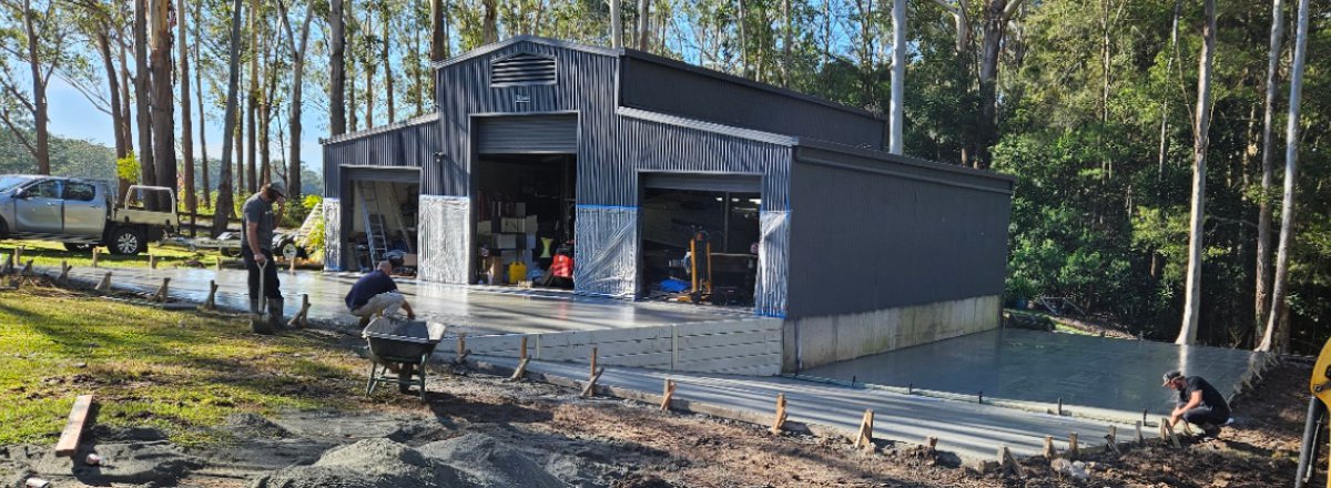 new shed buildings