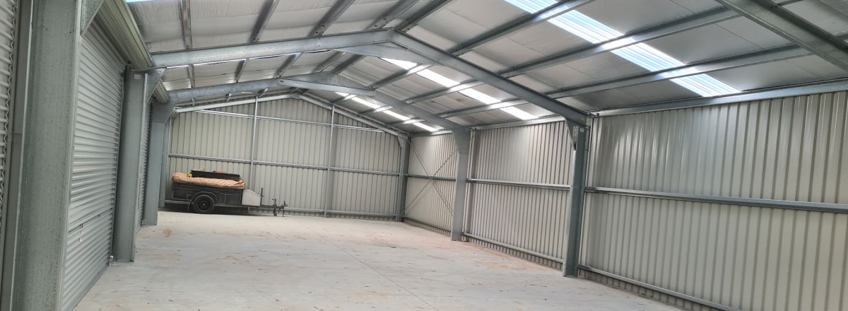 steel sheds